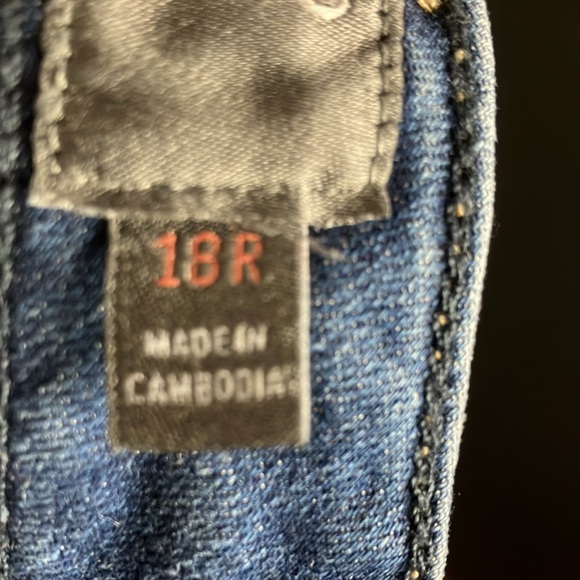 💙👖TORRID Blue Stretch Luxe Slim Boot Jeans W/Cotton, Polyester, & Spandex Sz 18R - Picture 6 of 6